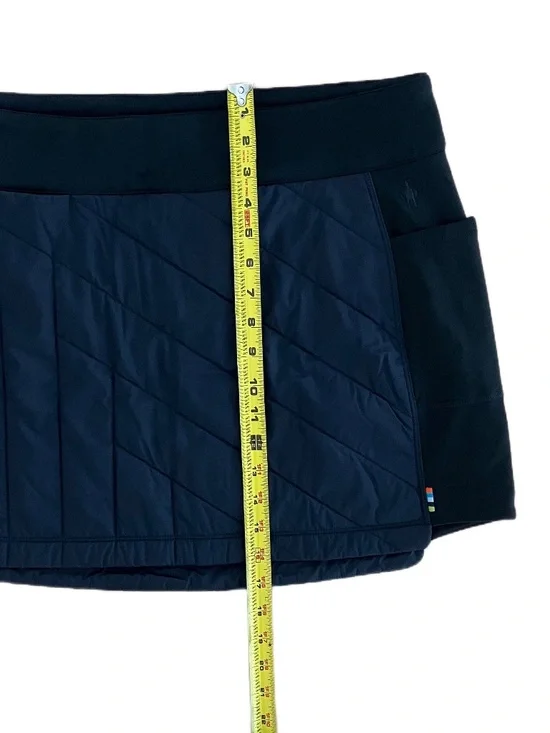 Smartwool Women's SZ L Smartloft Skirt Insulated Pull-On Black Wool Blend NEW - Picture 13 of 14